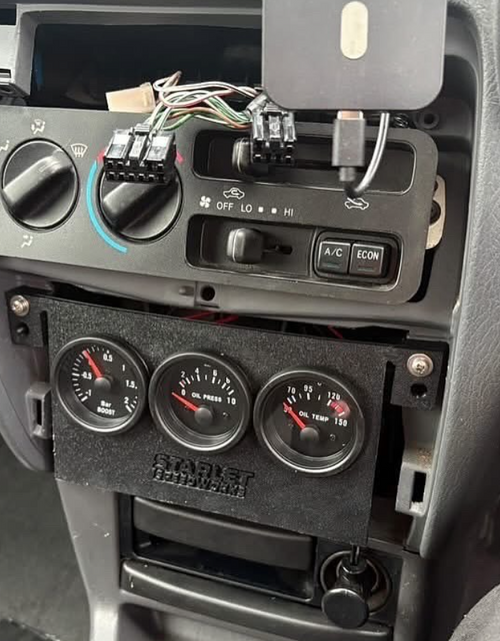 2 DIN Gauge panel
