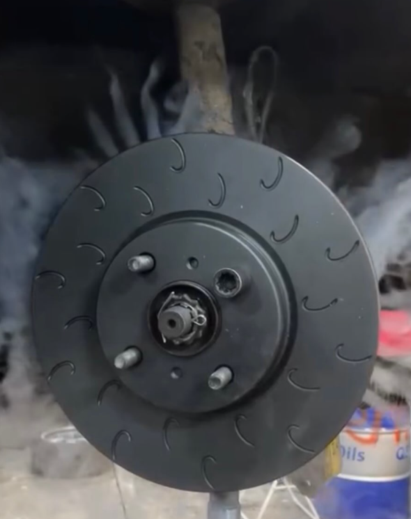 Starlet Prefacelift Glanza Brake Cooling Kit